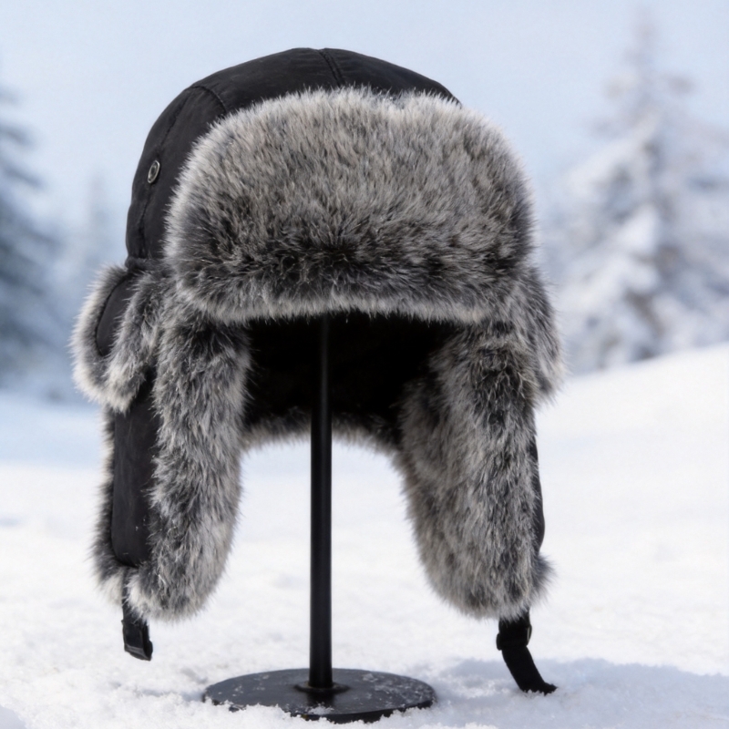 Trapper Hat Ear Flap - Mũ che thời tiết lạnh 652F