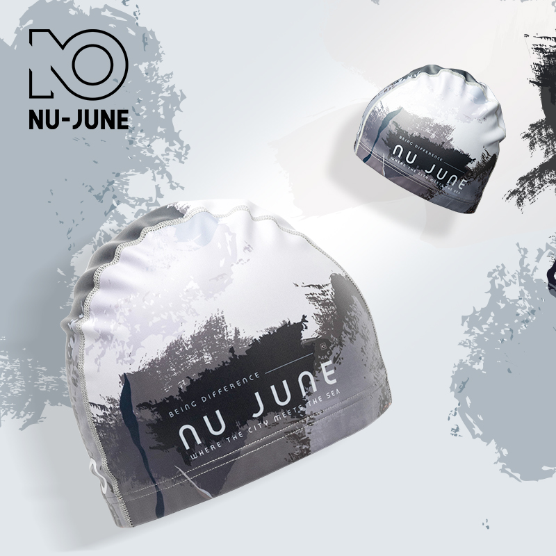 Swim Hat Silicone - Nujune Thun Cao Cấp Mũ Bơi