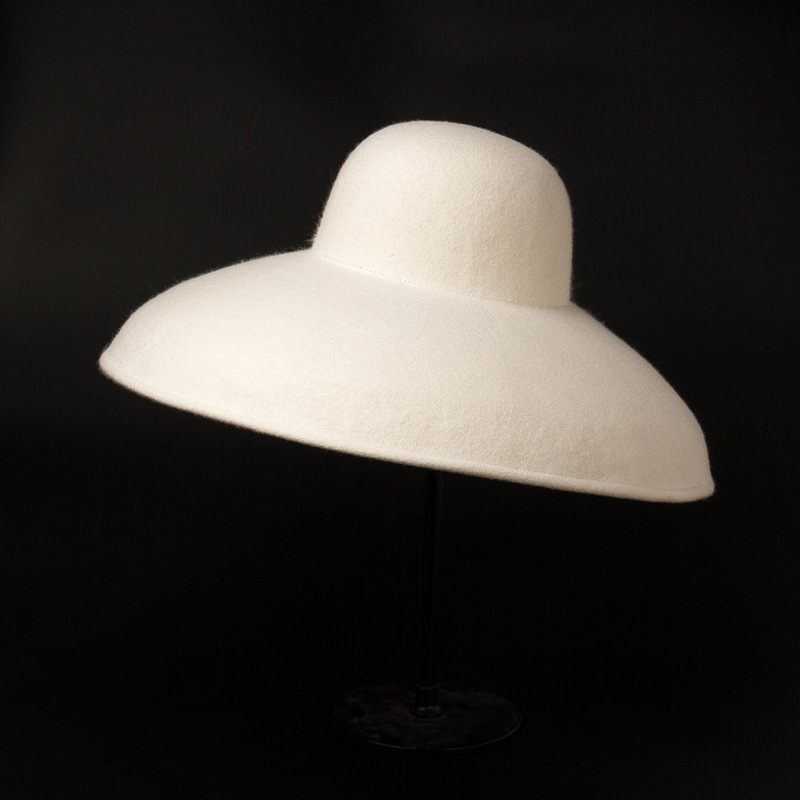 Cổ Điển Lớn Rộng Vành Len Nỉ N - đánh giá và giá Fedora Hat Wool