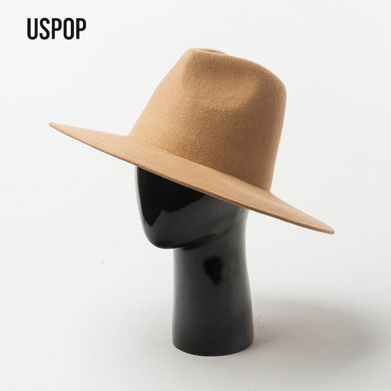 USPOP Autumn Winter Fashion Pl - đánh giá và giá Fedora Hat Wool
