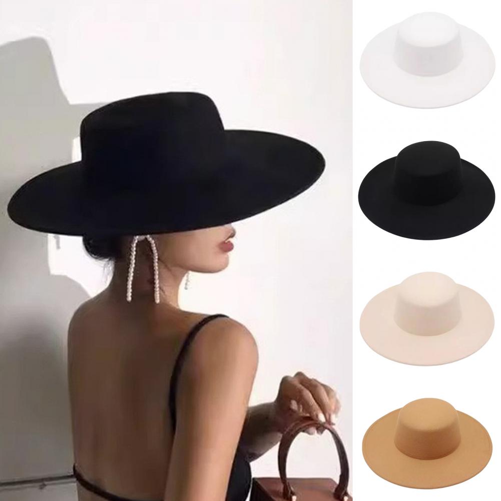 Wide Brim Fedora for Women Ver - đánh giá và giá Fedora Hat Wool