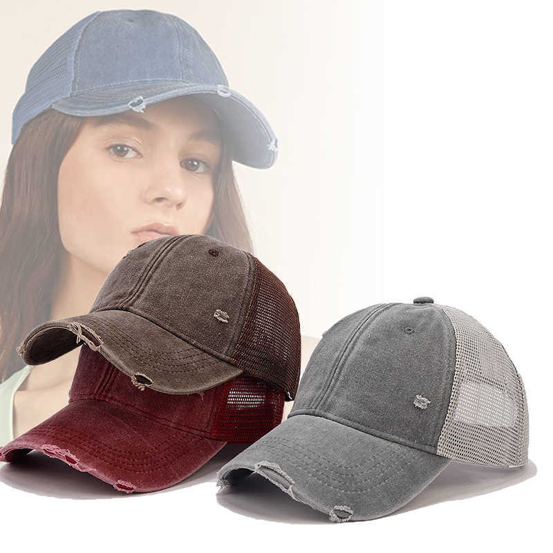 Fashion Trucker Caps Solid Col - đánh giá và giá Trucker Cap Mesh