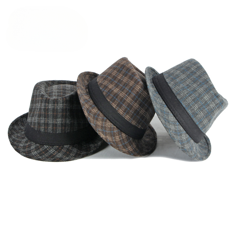 New Woolen Jazz Hat in Spring  - đánh giá và giá Fedora Hat Wool