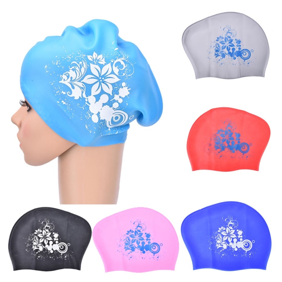Mũ Bơi Silicone Dành Cho Tóc D - đánh giá và giá Swim Hat Silicone
