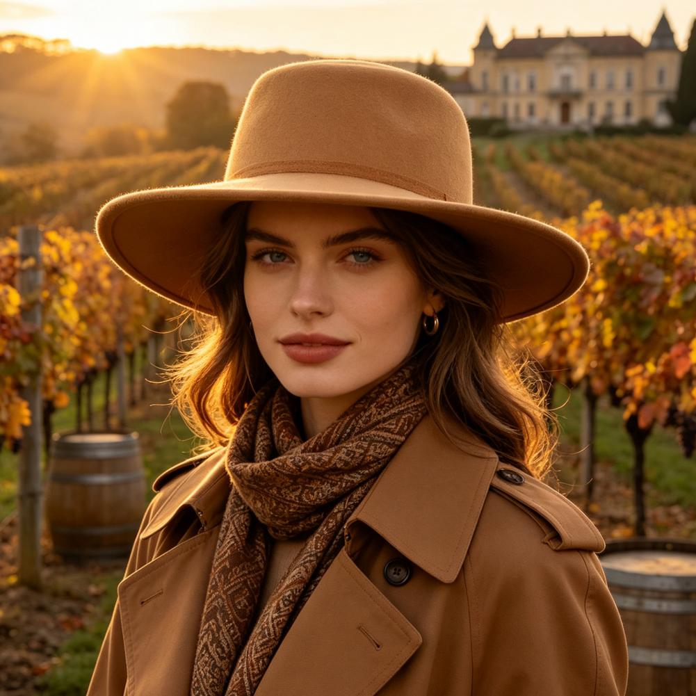 Stylish Dinner Party Headwear  - đánh giá và giá Fedora Hat Wool