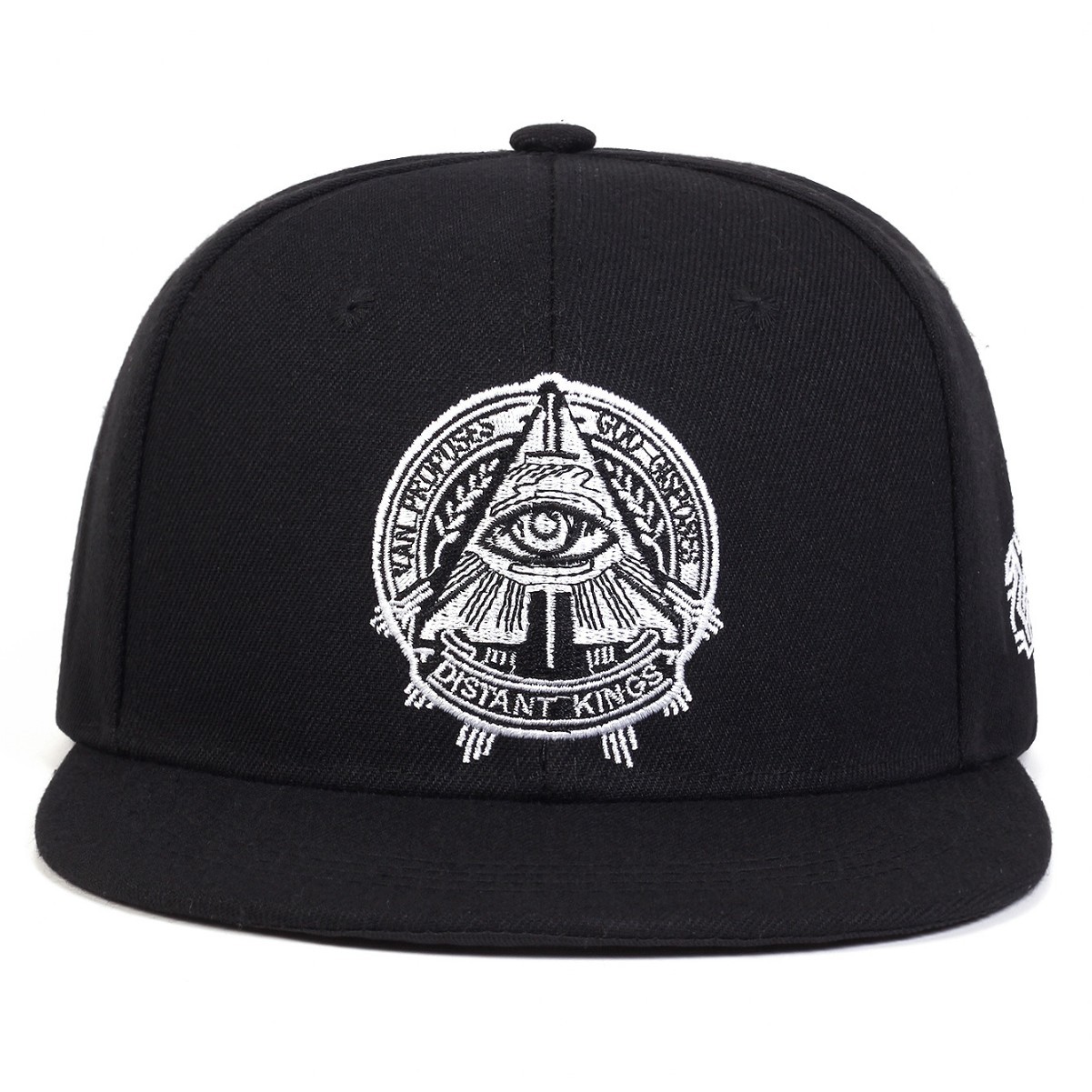 Unisex All-Seeing Eye Embroide - đánh giá và giá Snapback Hat Flat