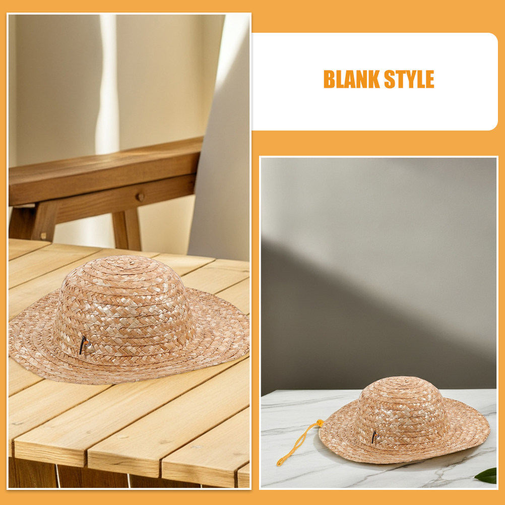 2Pcs Kids Sun Hat Natural Stra - đánh giá và giá Sun Hat Wide Brim