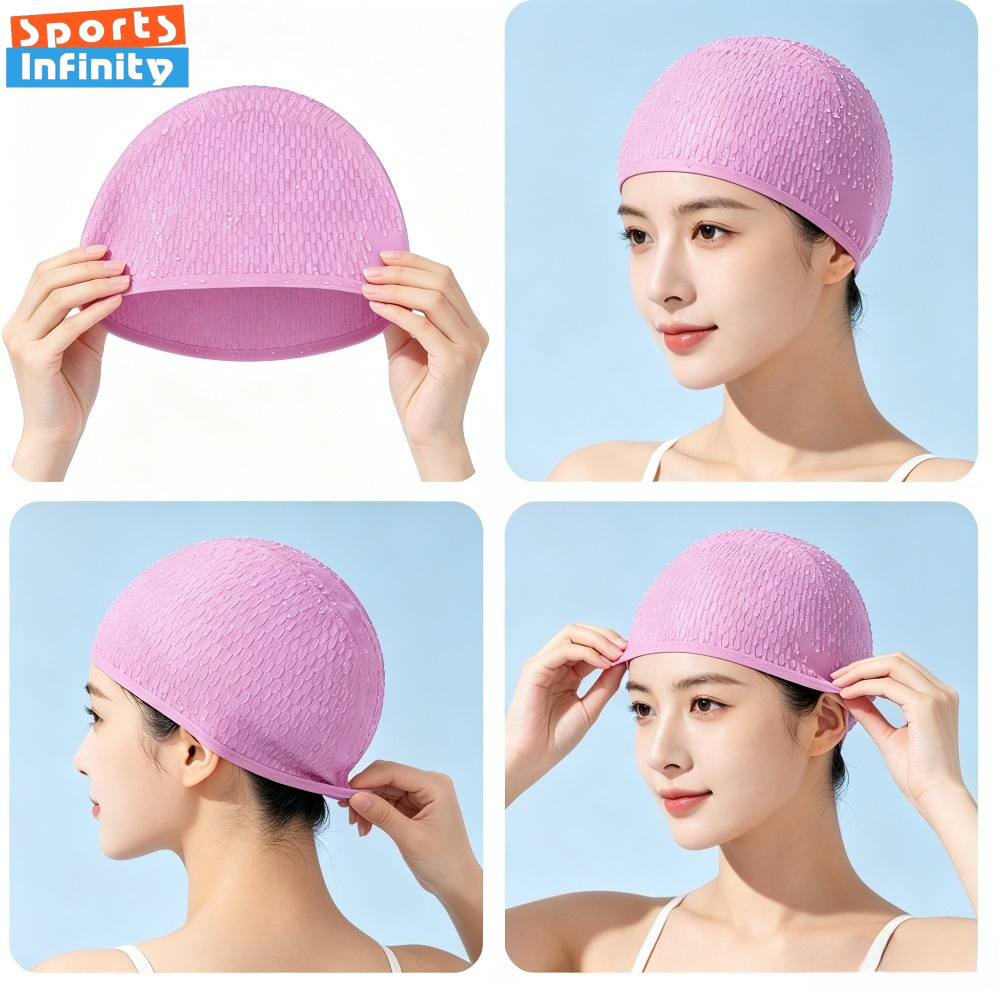 Adult Silicone Swim Cap for Wo - đánh giá và giá Swim Hat Silicone