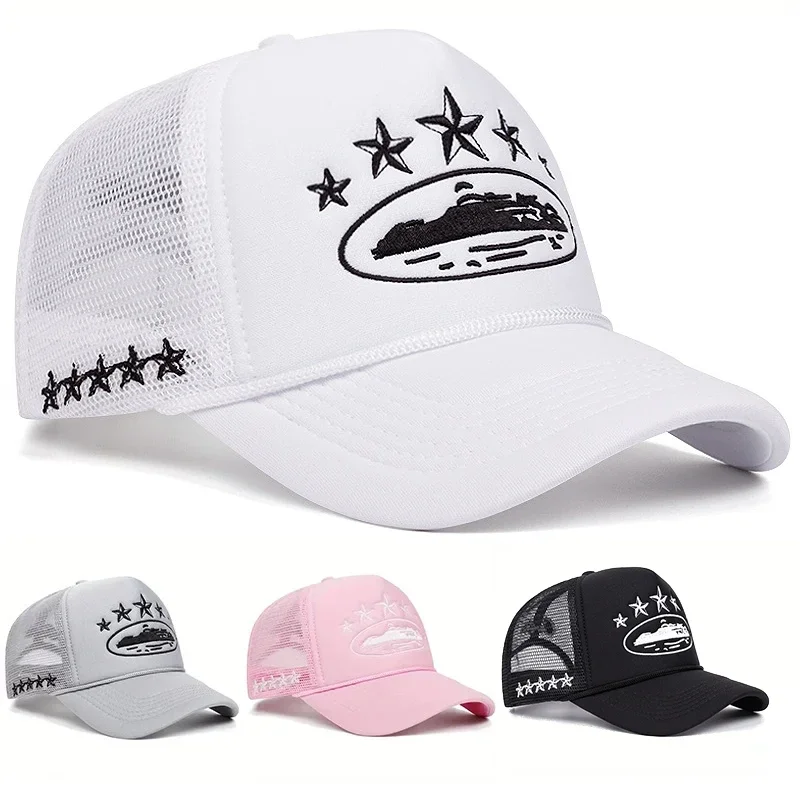 Fashion New Unisex Print Baseb - đánh giá và giá Trucker Cap Mesh