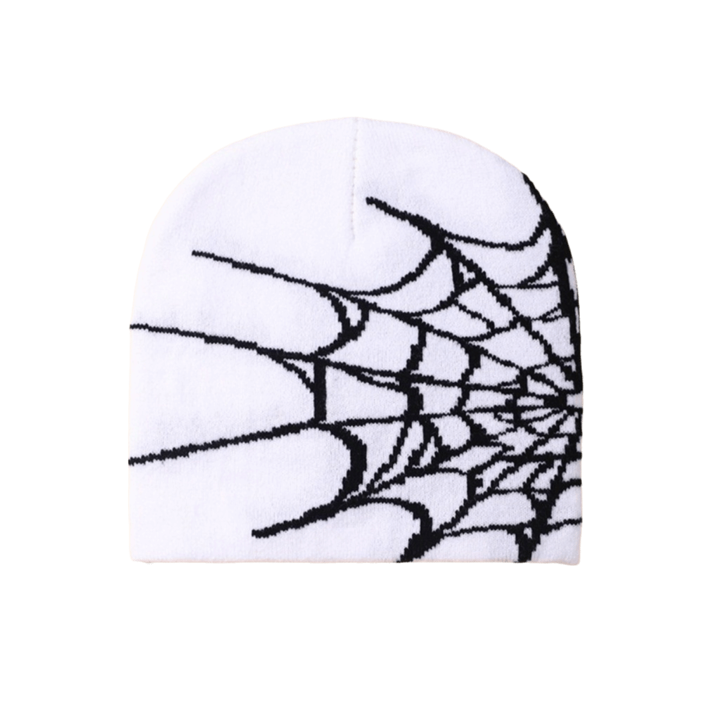 Hip-hop Soft Spider Web Patter - đánh giá và giá Beanie Cuffed Knit