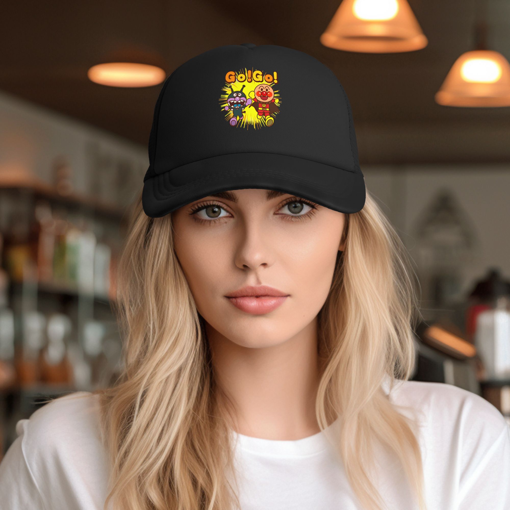 A-Anpanmans GO GO  Mesh Baseba - đánh giá và giá Golf Cap Dad
