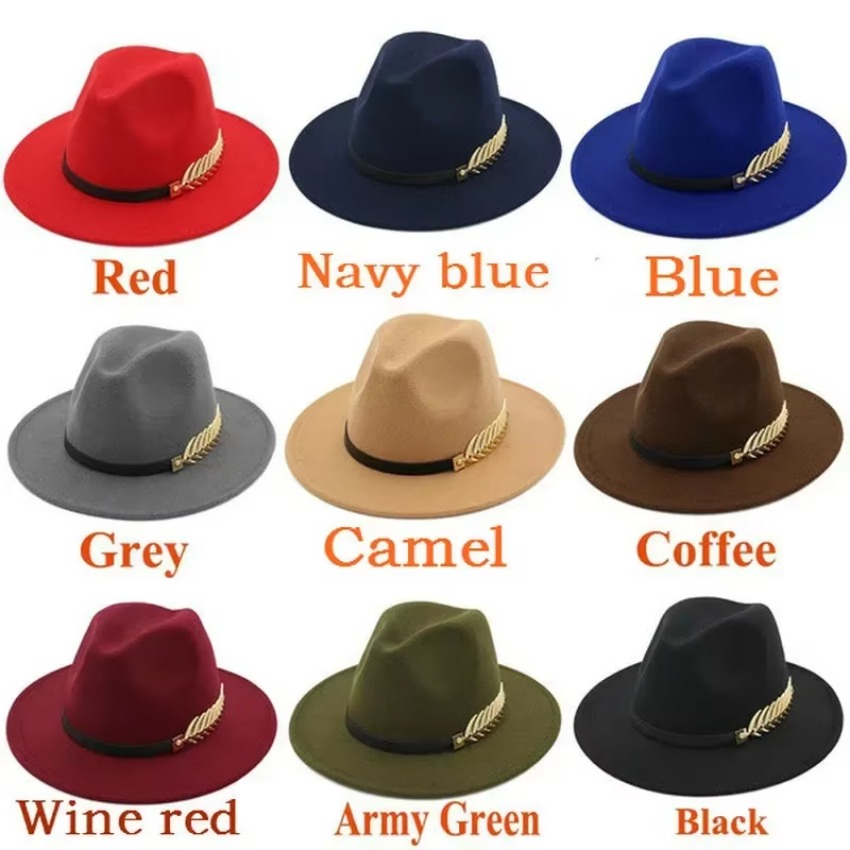 1 Pcs New Fashion Unisex Men W - đánh giá và giá Fedora Hat Wool