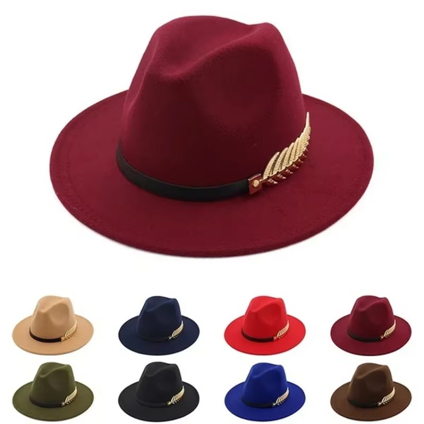 1 Pcs New Fashion Unisex Men W - đánh giá và giá Fedora Hat Wool