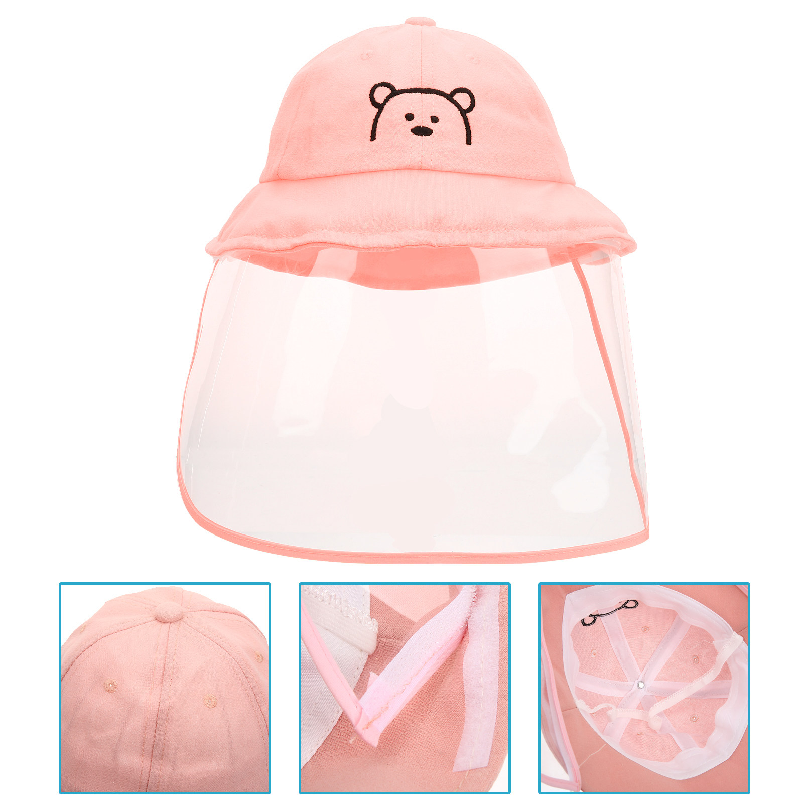 Pink Kids Bucket Hat Wide Brim - đánh giá và giá Sun Hat Wide Brim